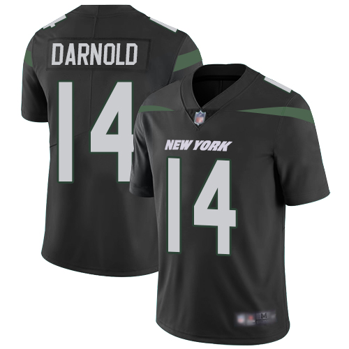 New York Jets Limited Black Youth Sam Darnold Alternate Jersey NFL Football #14 Vapor Untouchable->youth nfl jersey->Youth Jersey